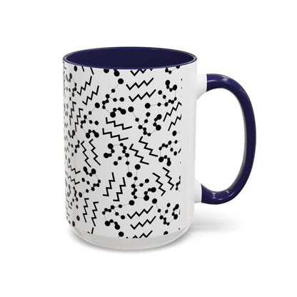 Accent Coffee Mug with the Aquarius sign (11, 15oz)