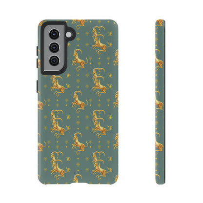 Tough Cases, Capricorn, Zodiac v1, Metal Pattern