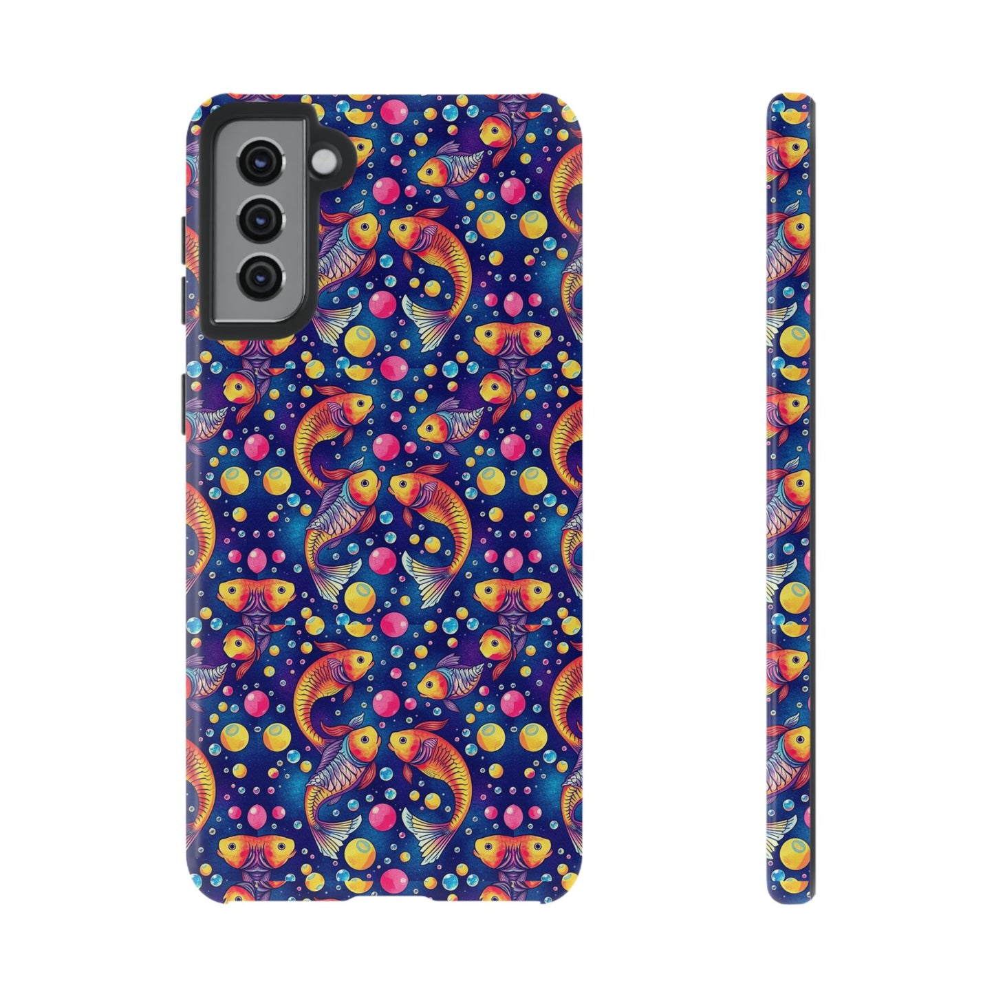 Tough Cases, Pisces, Zodiac, Bubble Pattern