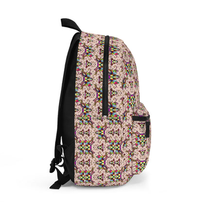 Backpack, Taurus, Zodiac, Metal Pattern