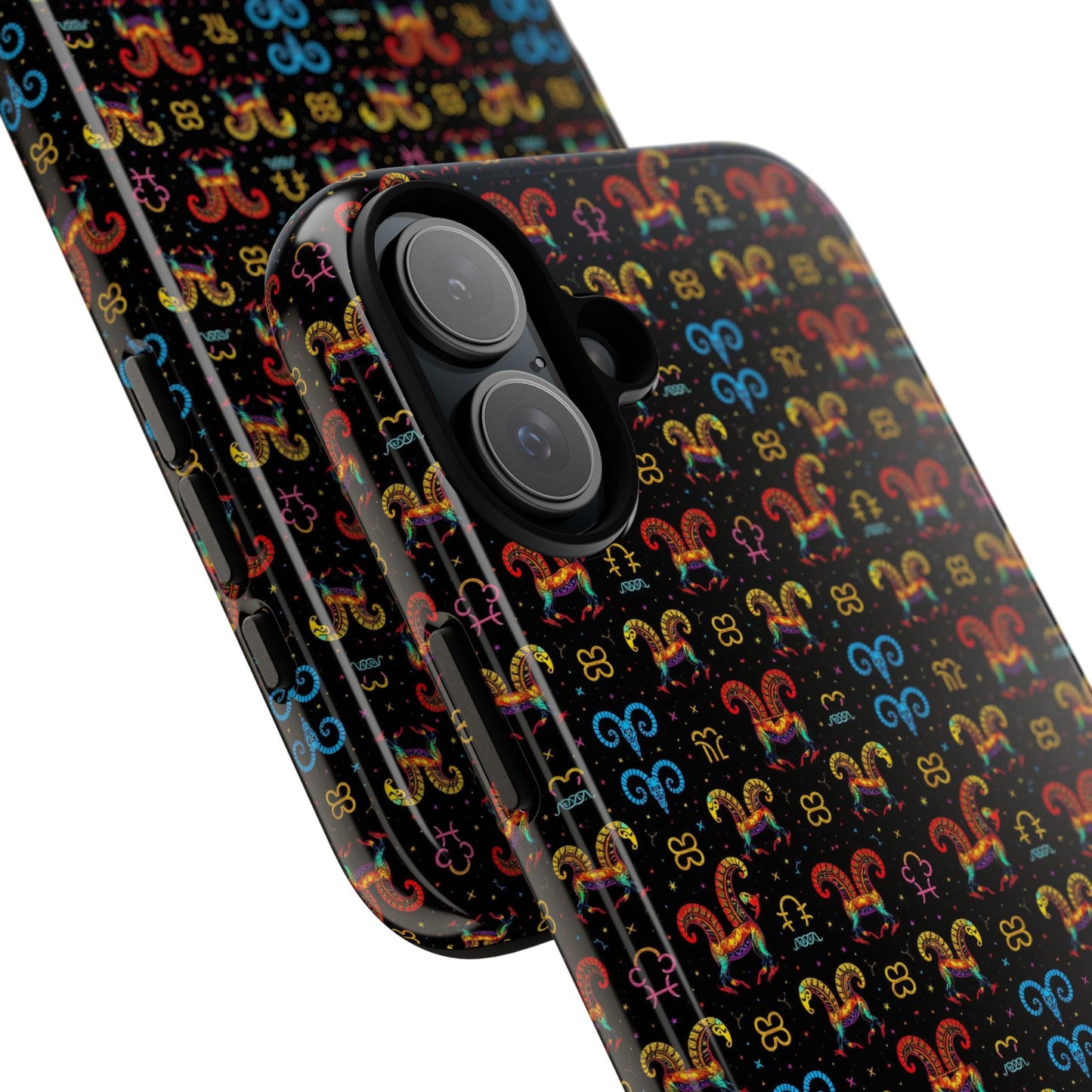 Tough Cases, Aries, Zodiac v1, Metal Pattern