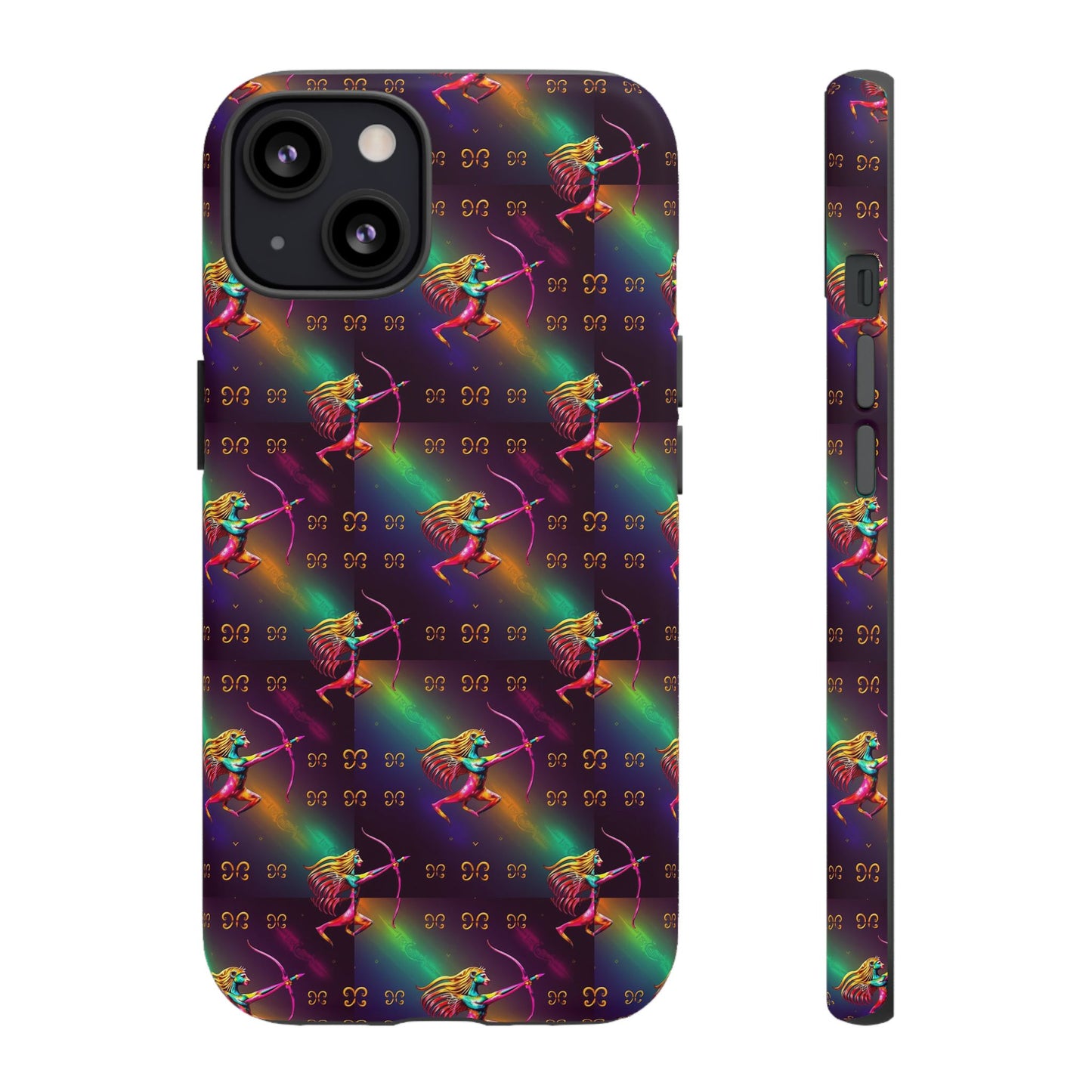 Tough Cases, Sagittarius, Zodiac v1, Metal Pattern