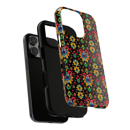 Tough Cases, Aries, Zodiac v2, Flower Pattern