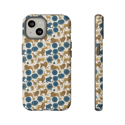 Tough Cases, Leo, Zodiac v2, Metal Pattern
