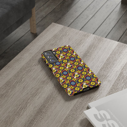 Tough Cases, Aquarius, Zodiac v3, Flower Pattern