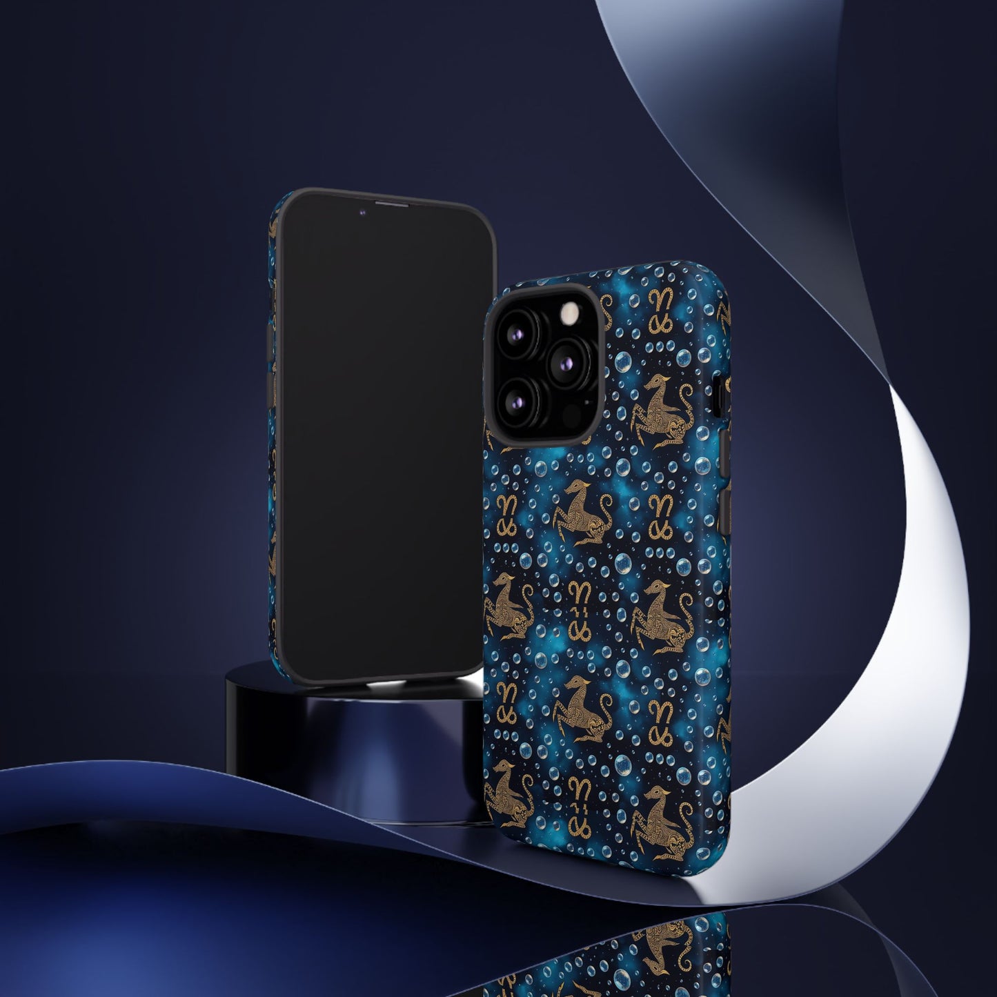 Tough Cases, Capricorn, Zodiac, Bubble Pattern