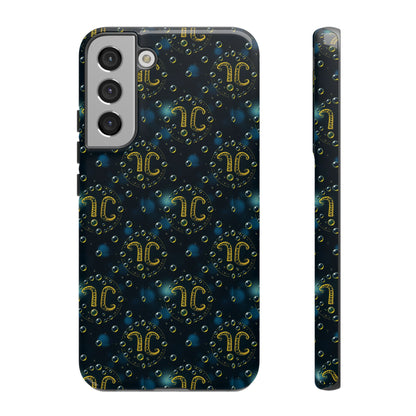 Tough Cases, Aquarius, Zodiac v2, Bubble Pattern
