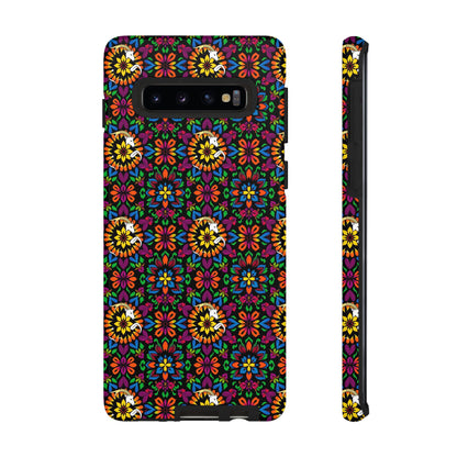 Tough Cases, Capricorn, Zodiac v2, Flower Pattern