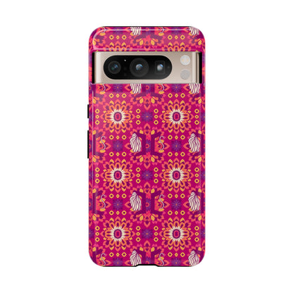 Tough Cases, Gemini, Zodiac v1, Flower Pattern
