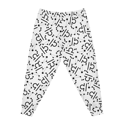 Athletic Joggers Libra Zodiac sign (AOP)