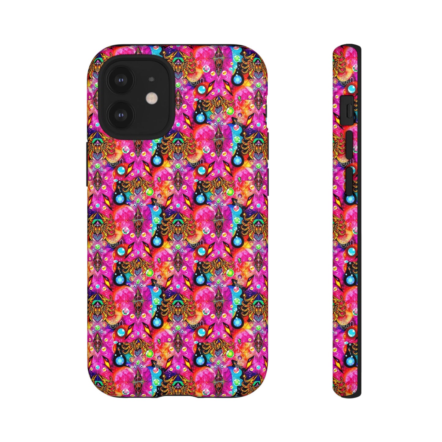 Tough Cases, Scorpio, Zodiac v1, Bubble Pattern