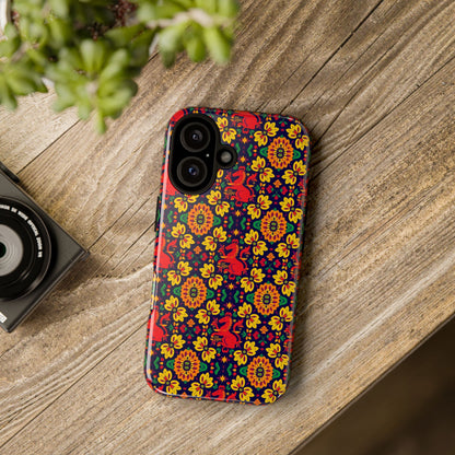 Tough Cases, Virgo, Zodiac v2, Flower Pattern