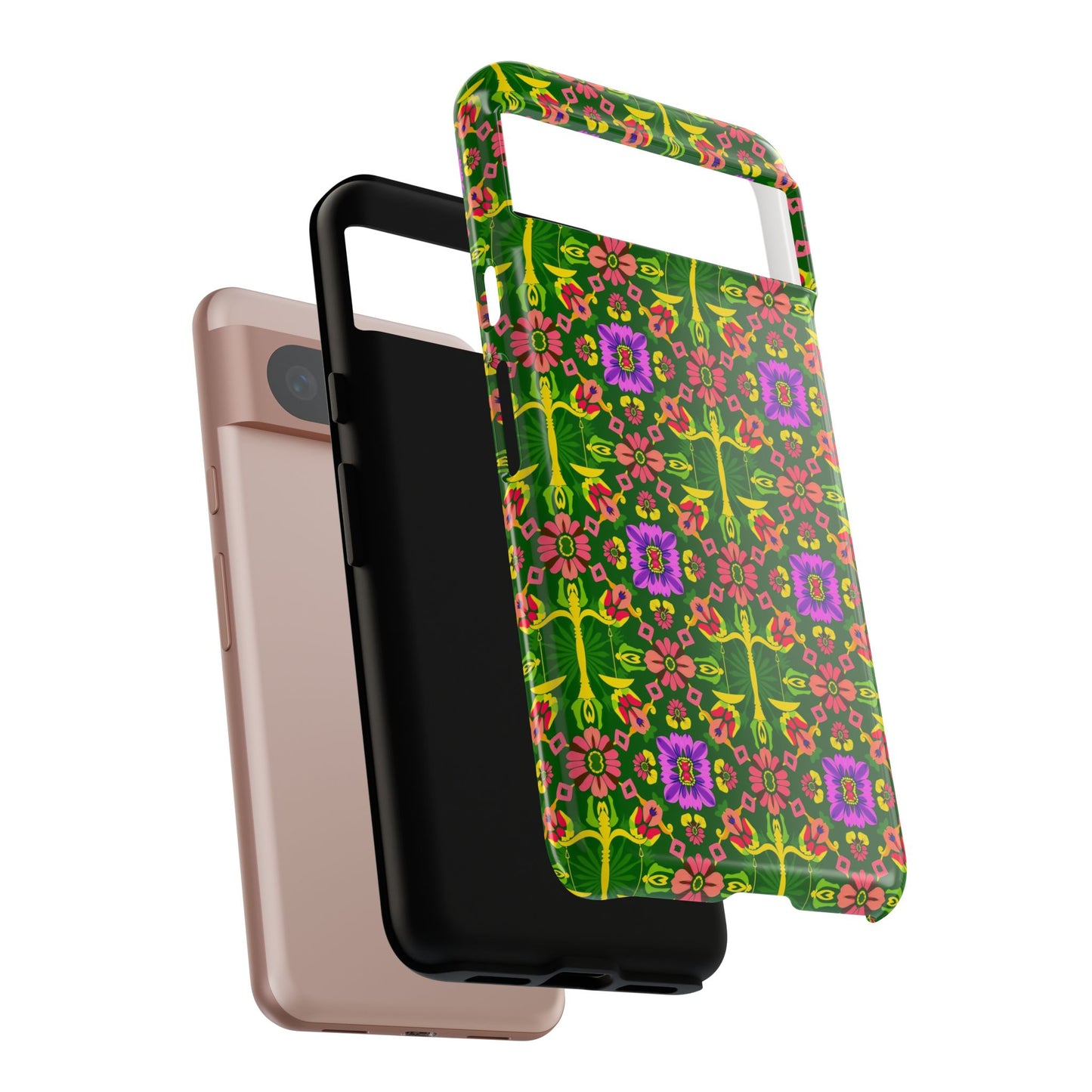 Tough Cases, Libra, Zodiac, Flower Pattern
