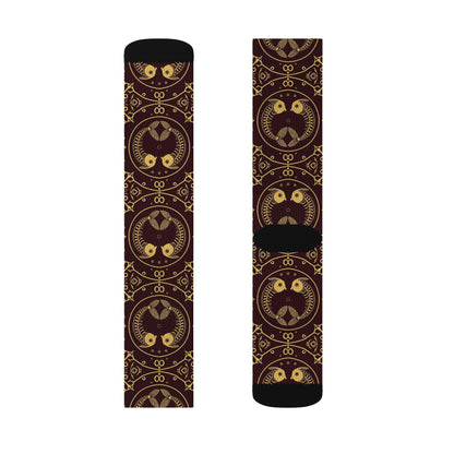 Sublimation Socks, Pisces, Zodiac v1, Pattern