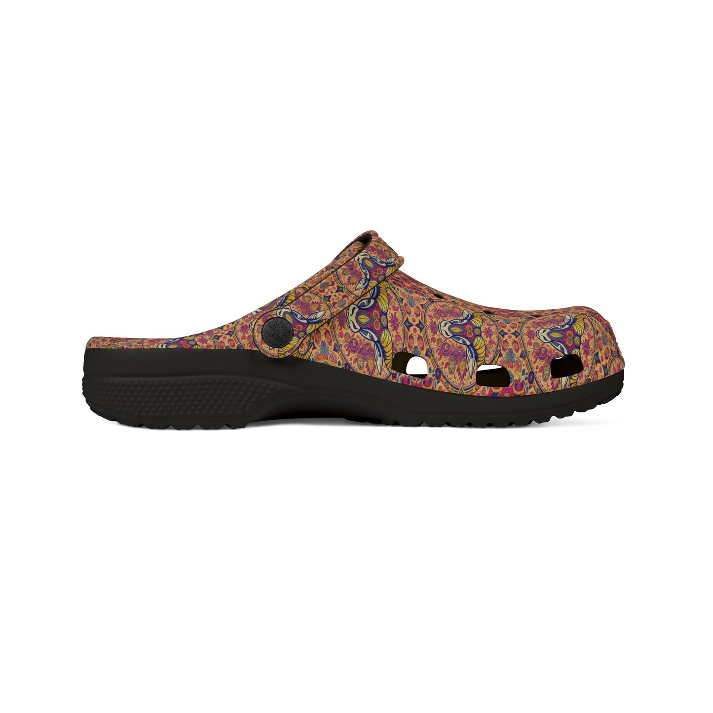 EVA Foam Rubber Shoes, (AOP), Taurus, Zodiac v4, Pattern
