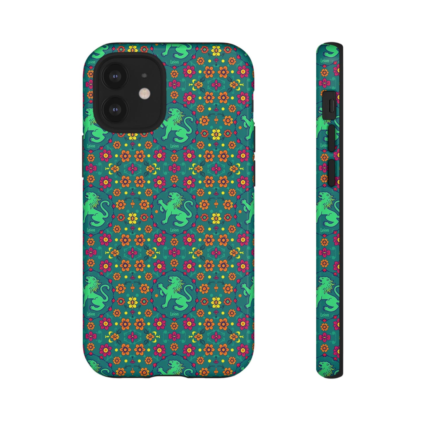 Tough Cases, Leo, Zodiac v3, Flower Pattern