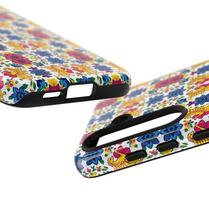 Tough Cases, Gemini, Zodiac, Flower Pattern