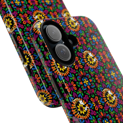 Tough Cases, Capricorn, Zodiac v2, Flower Pattern