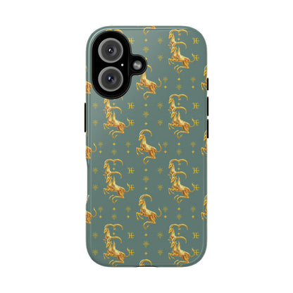 Tough Cases, Capricorn, Zodiac v1, Metal Pattern