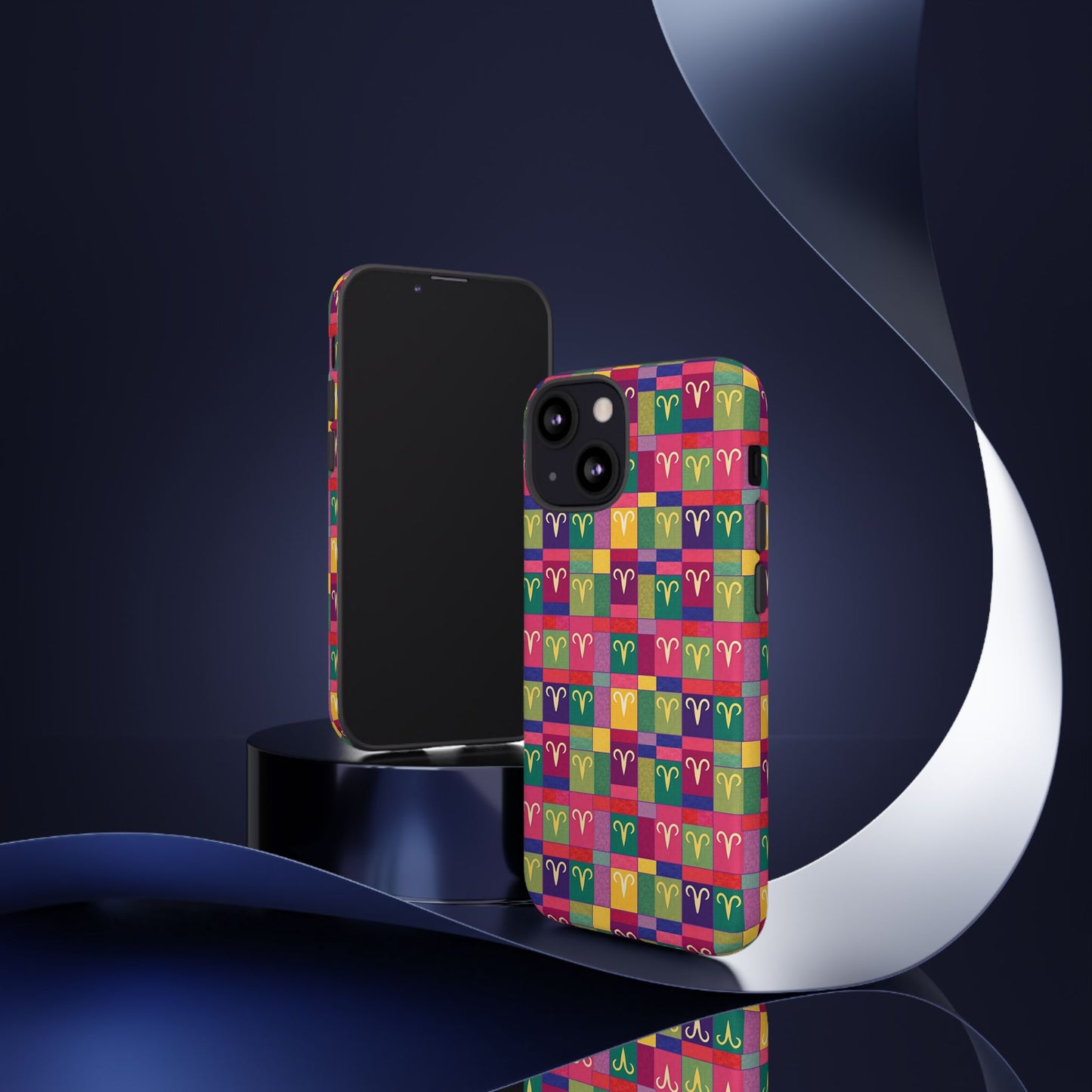 Tough Cases, Aries, Zodiac v1, Shape Pattern