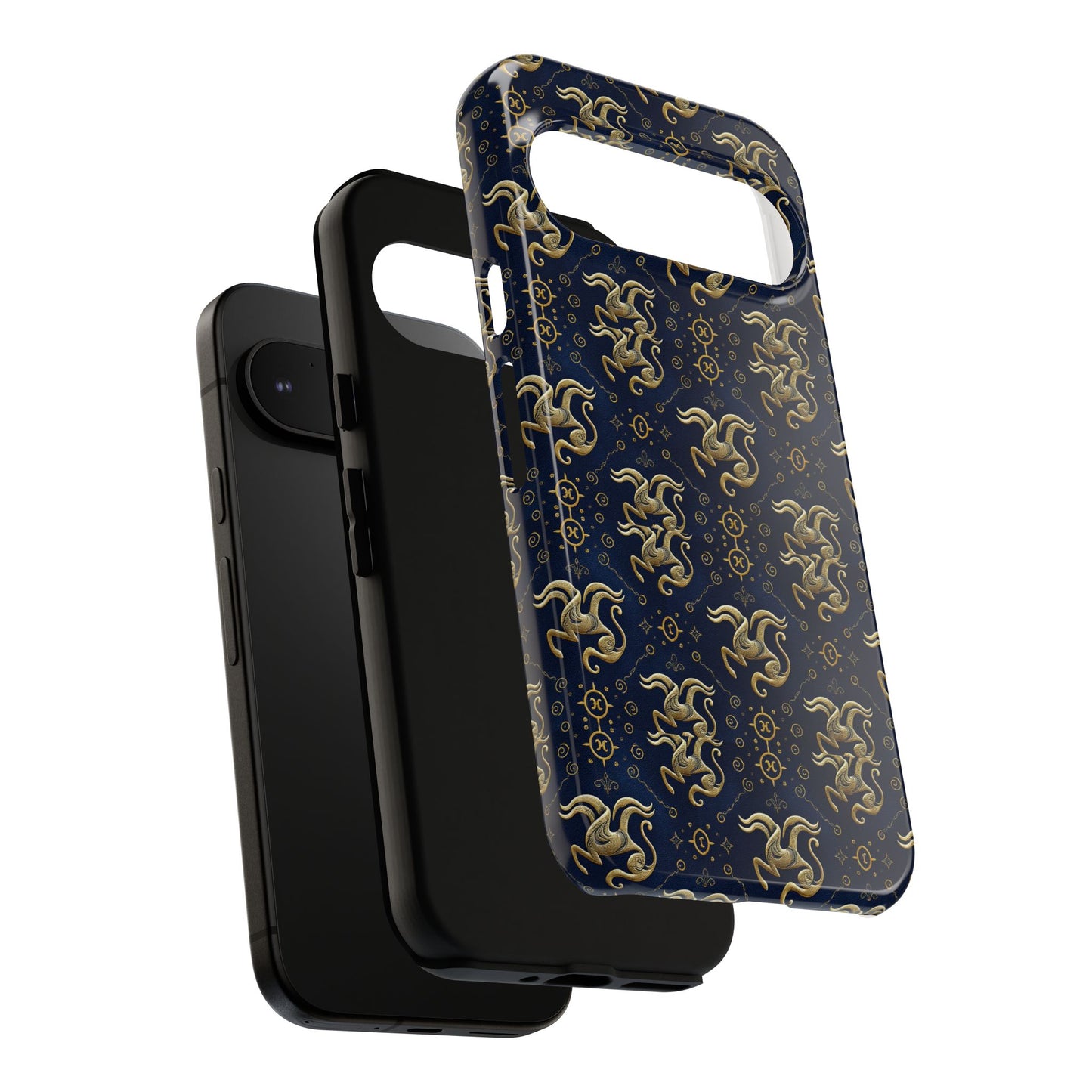 Tough Cases, Aquarius, Zodiac v2, Metal Pattern