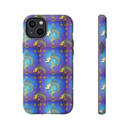 Tough Cases, Pisces, Zodiac v2, Metal Pattern