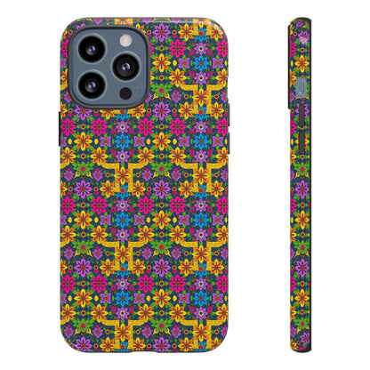 Tough Cases, Gemini, Zodiac v3, Flower Pattern