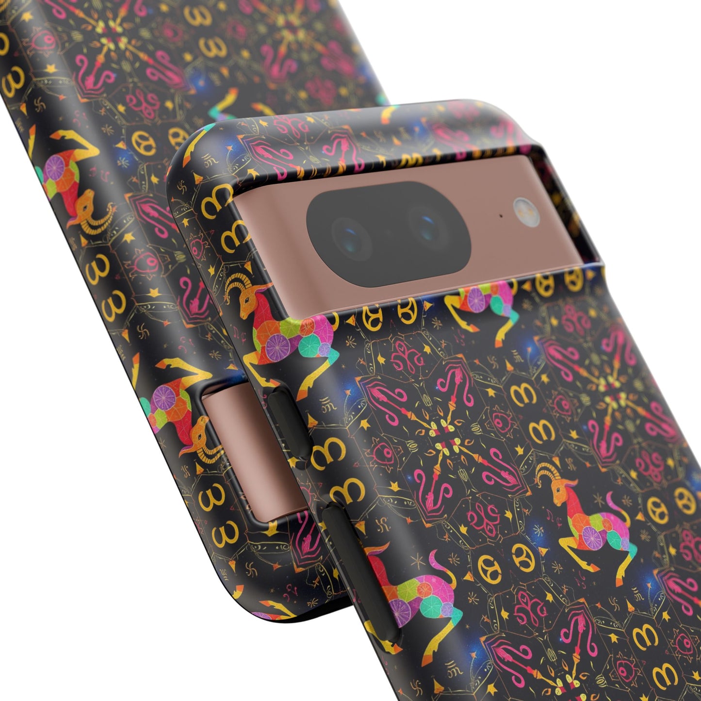 Tough Cases, Capricorn, Zodiac v2, Metal Pattern