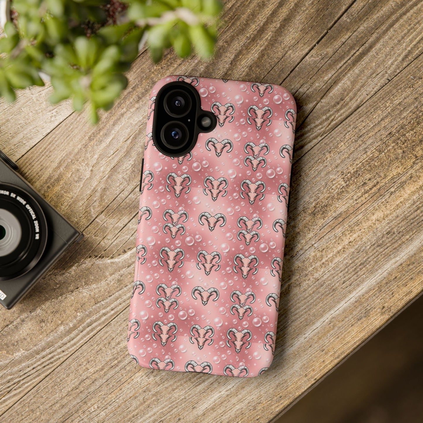 Tough Cases, Aries, Zodiac, Bubble Pattern