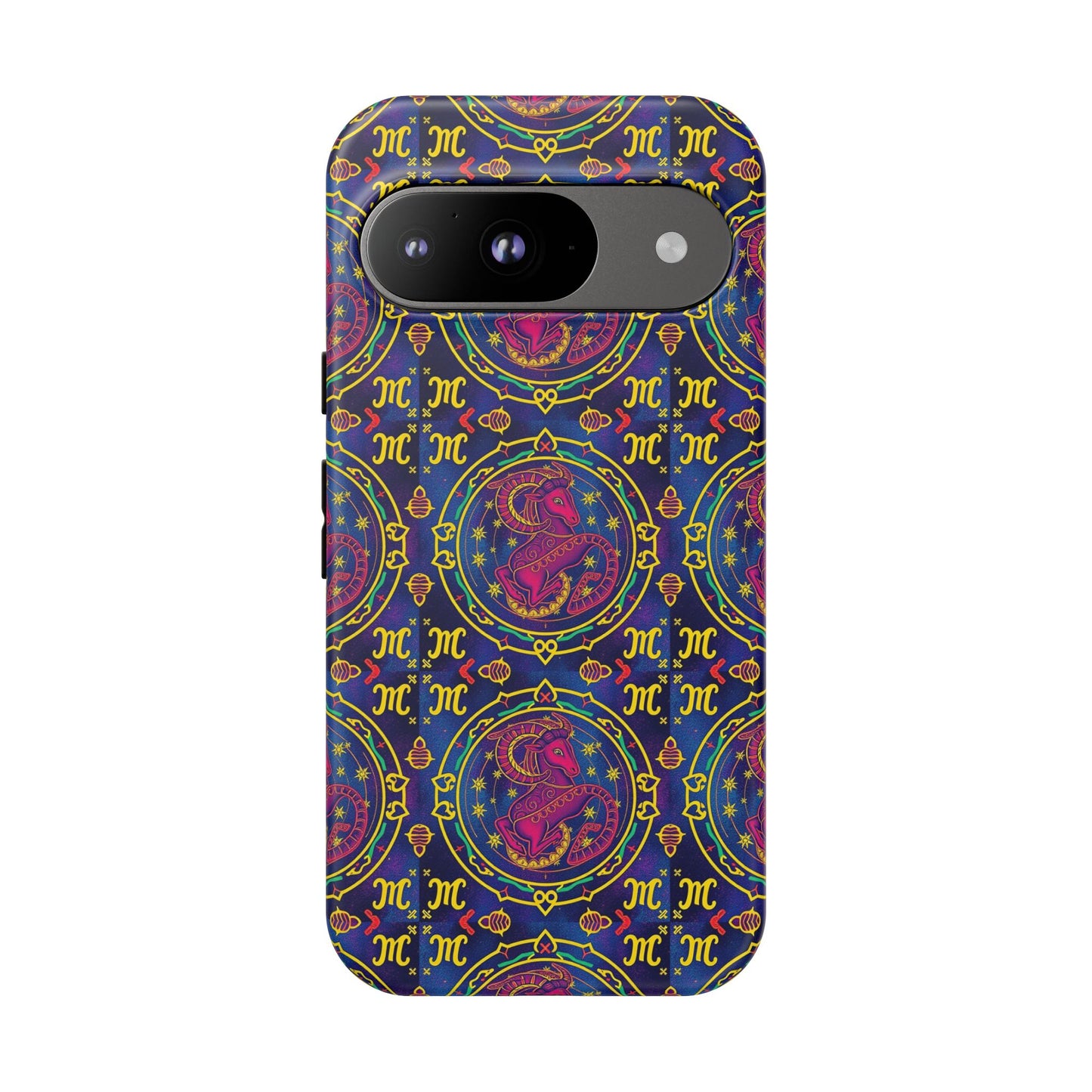 Tough Cases, Capricorn, Zodiac, Metal Pattern