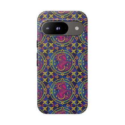 Tough Cases, Capricorn, Zodiac, Metal Pattern