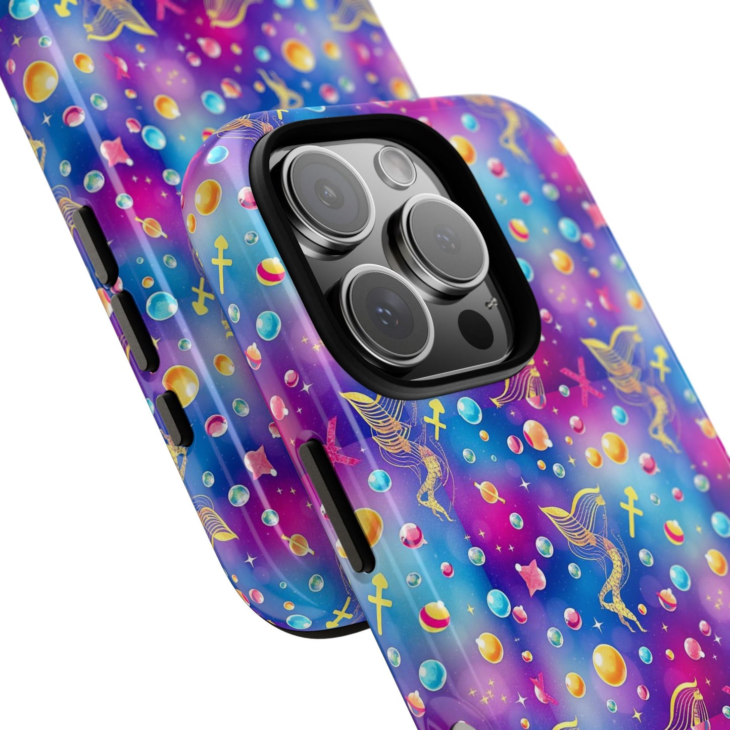 Tough Cases, Sagittarius, Zodiac v3, Bubble Pattern