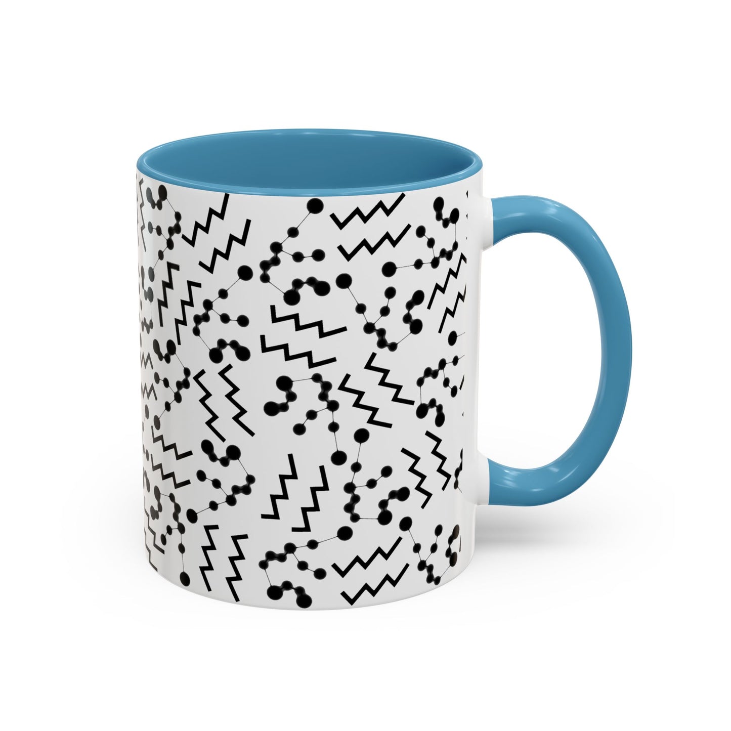 Accent Coffee Mug with the Aquarius sign (11, 15oz)