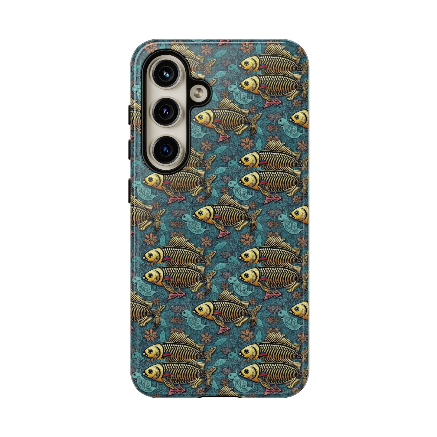 Tough Cases, Pisces, Zodiac v1, Metal Pattern