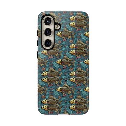 Tough Cases, Pisces, Zodiac v1, Metal Pattern