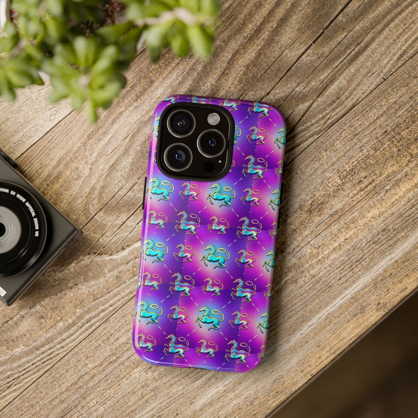 Tough Cases, Aquarius, Zodiac, Metal Pattern