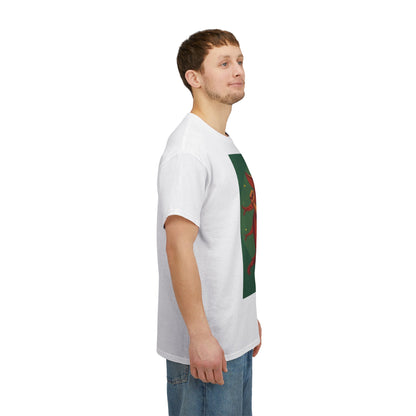 Unisex Heavy Cotton T-Shirt, Aries God, Zodiac Design