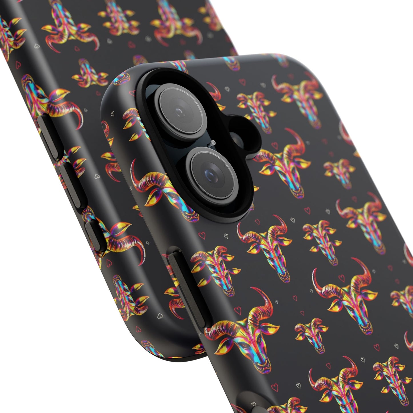 Tough Cases, Taurus, Zodiac, Metal Pattern