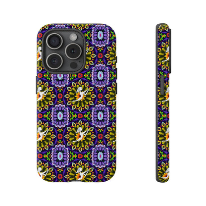 Tough Cases, Sagittarius, Zodiac v1, Flower Pattern