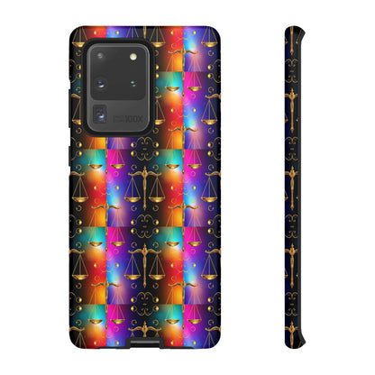 Tough Cases, Libra, Zodiac v1, Metal Pattern