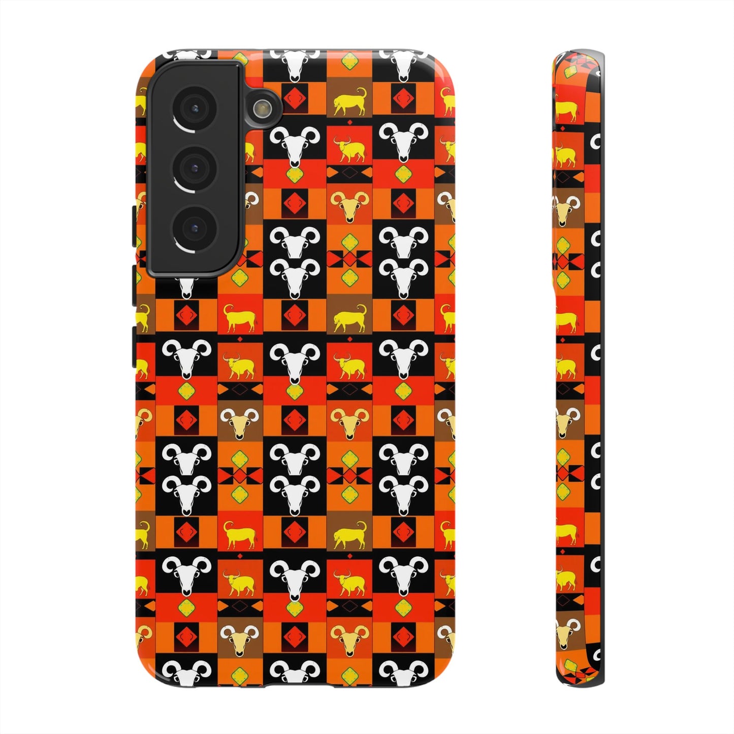 Tough Cases, Taurus, Zodiac v1, Shape Pattern
