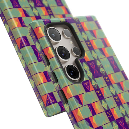 Tough Cases, Aquarius, Zodiac v2, Shape Pattern