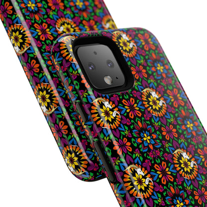 Tough Cases, Capricorn, Zodiac v2, Flower Pattern