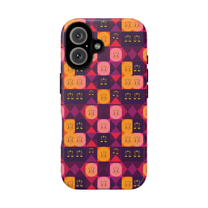 Tough Cases, Libra, Zodiac v1, Shape Pattern