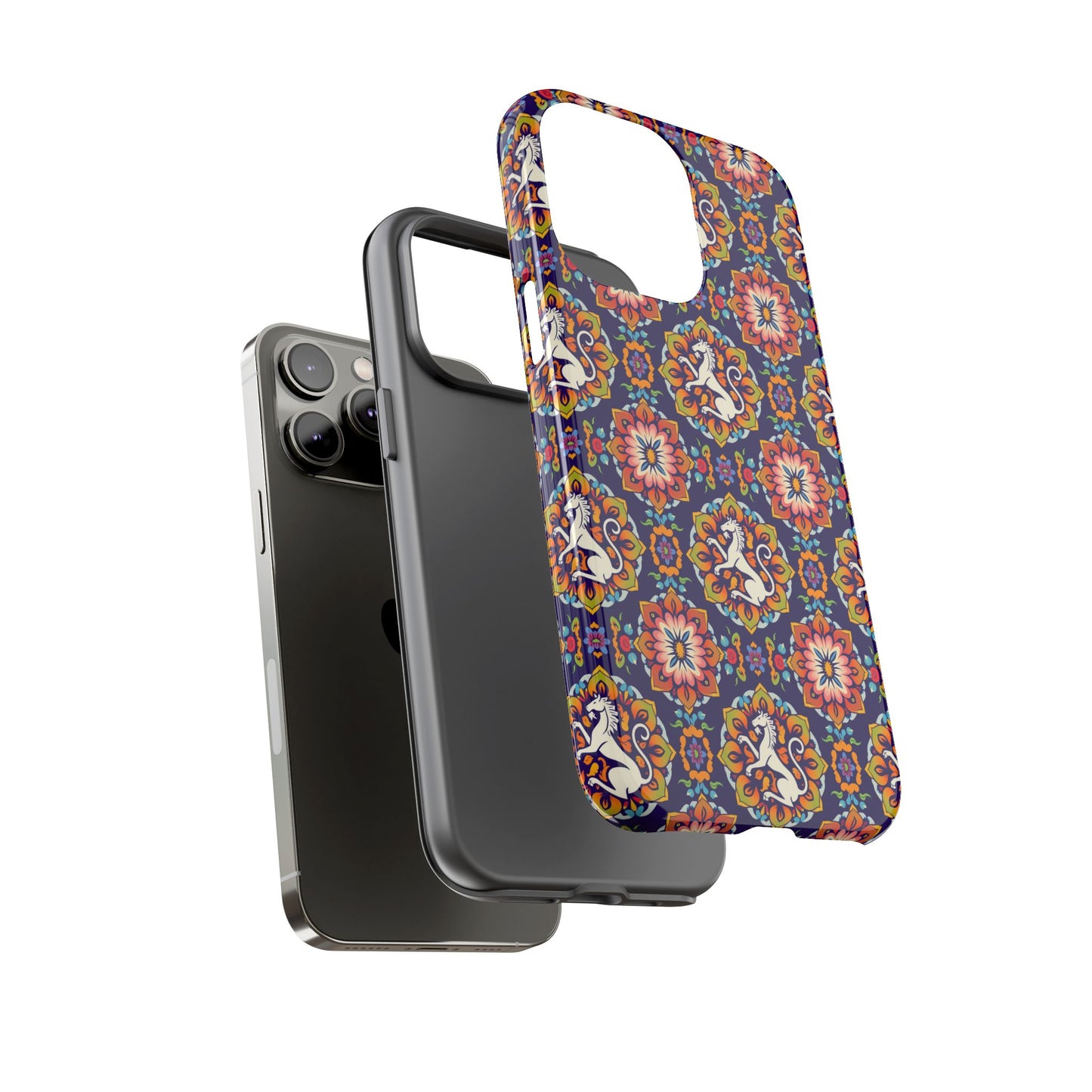 Tough Cases, Virgo, Zodiac v3, Flower Pattern