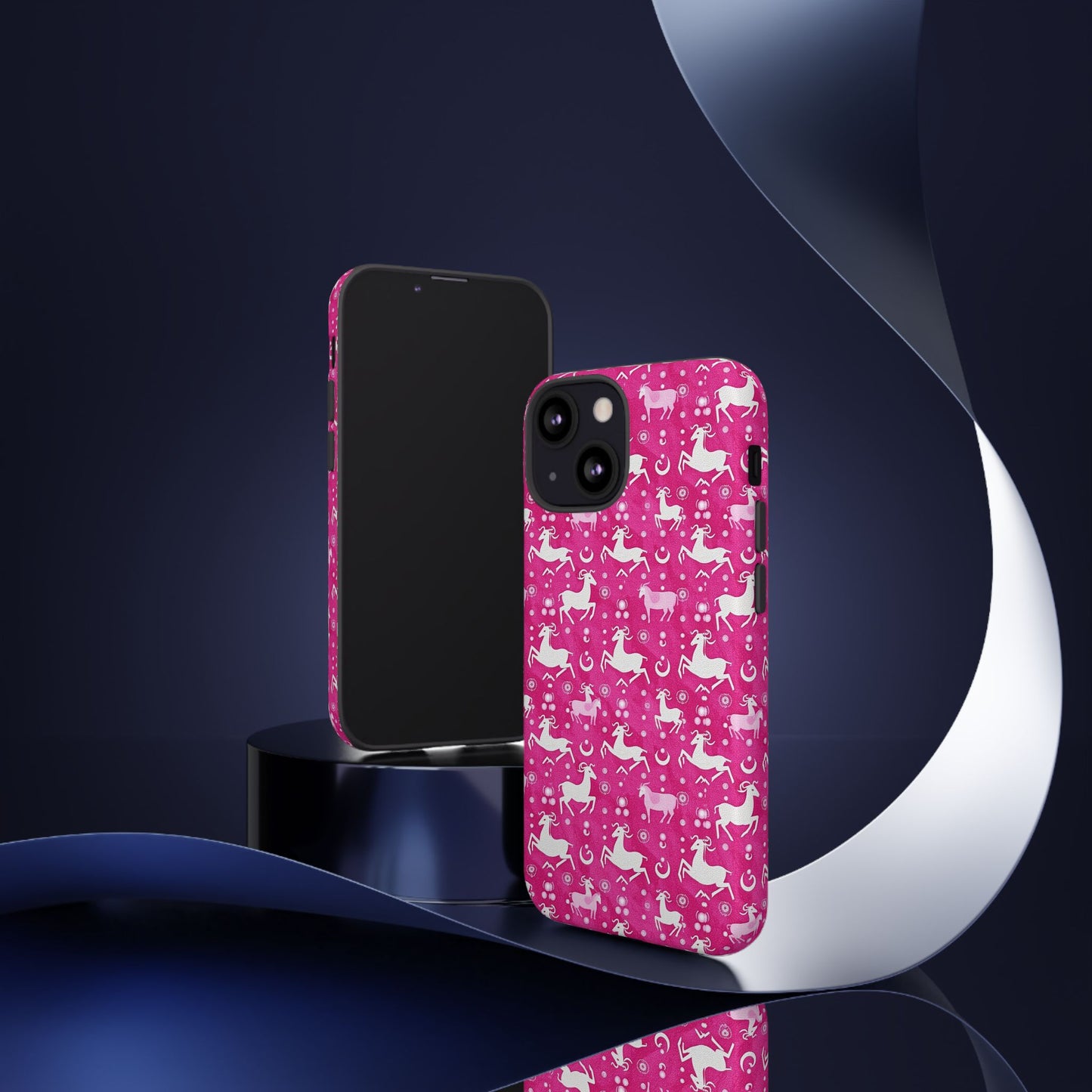 Tough Cases, Capricorn, Zodiac v1, Bubble Pattern