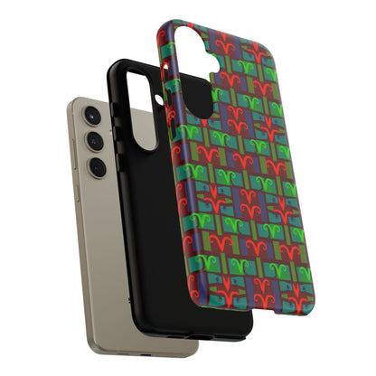Tough Cases, Aries, Zodiac v2, Shape Pattern
