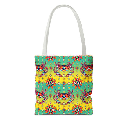 Tote Bag (AOP), Cancer, Zodiac, Jewel Pattern