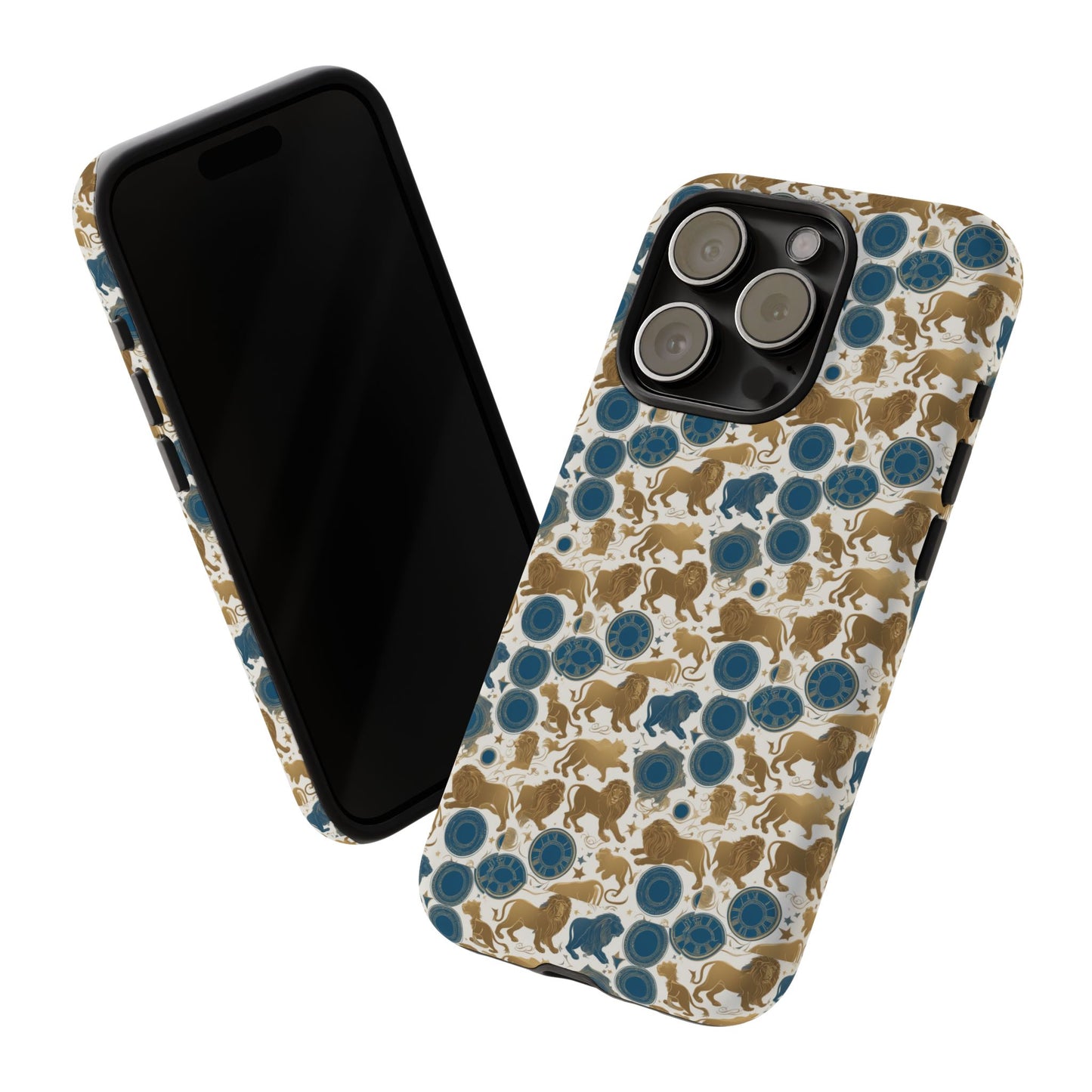 Tough Cases, Leo, Zodiac v2, Metal Pattern