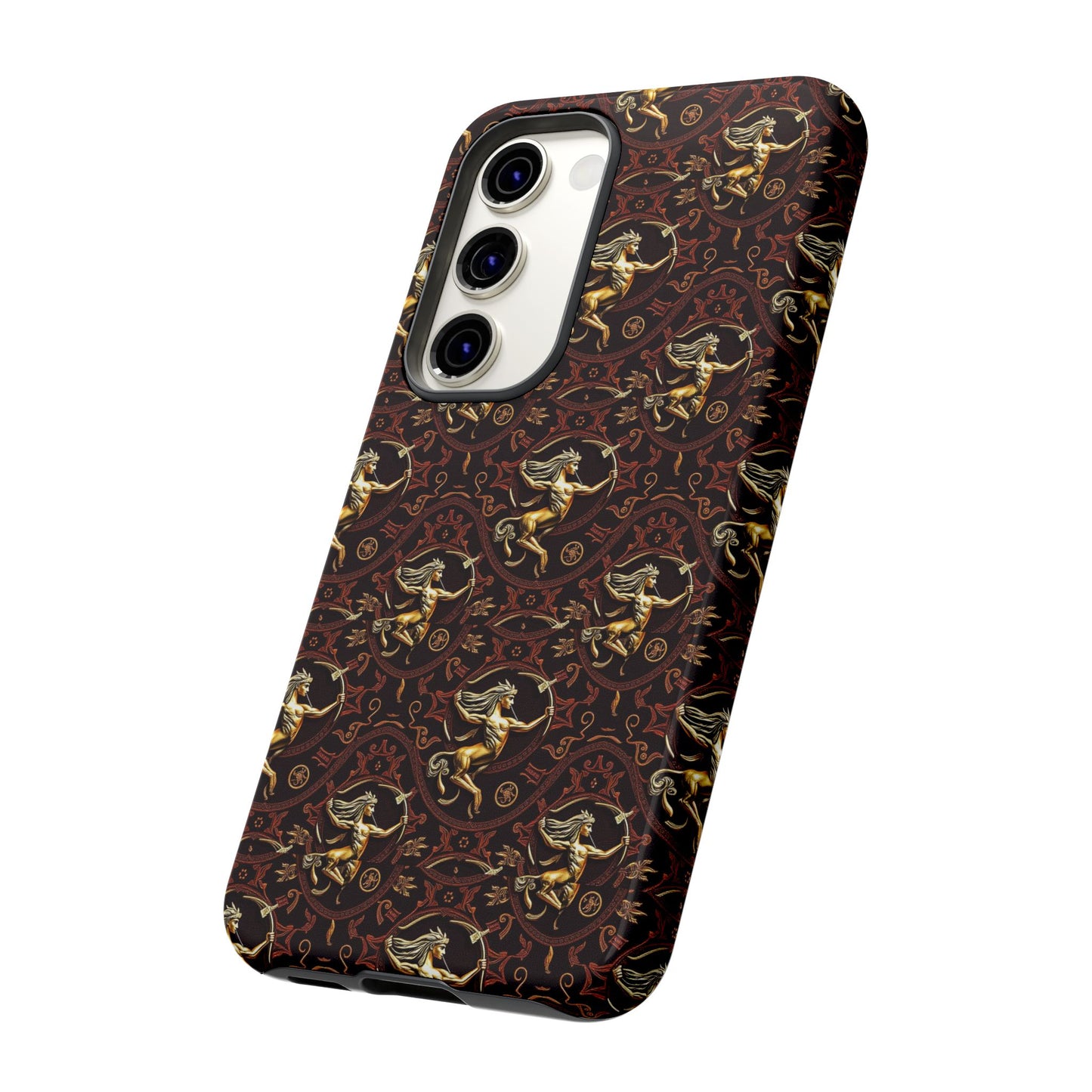 Tough Cases, Sagittarius, Zodiac, Metal Pattern